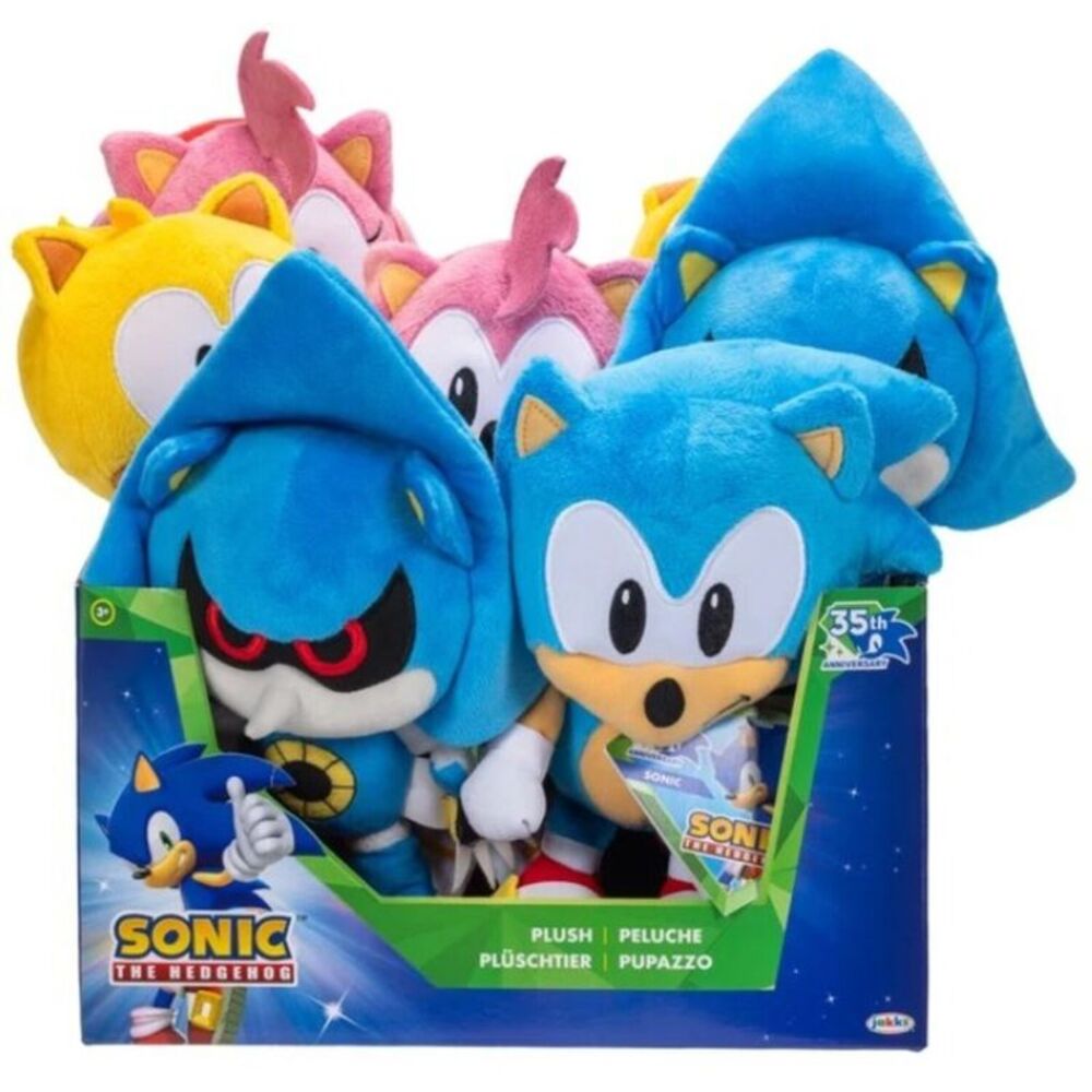 Sonic the Hedgehog - 9 inch basic plush wave 15 assortment  COLLECTIBLES